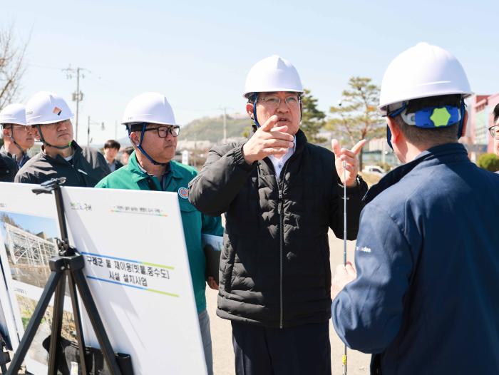 구례군, 추진중인 40개 주요 사업장 현장점검 실시 기사 이미지