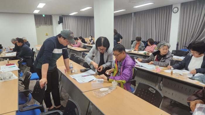 구례군 농업인대학, 토양건강진단으로 과학영농 실천  기사 이미지