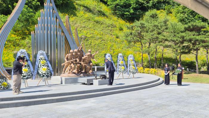 구례군, 제71회 현충일 추념식 개최