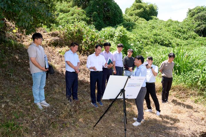 구례군, "무더위 속, 발로 뛰는 현장 행정… 주요사업장 꼼꼼히 점검"
